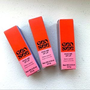 Gensee Pick Me Up Lip Matte Lipstick (set of 3)